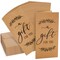 Money Cards for Cash Gift Envelopes 36-Pack - Kraft Paper 3.5 x 7.25 In - Perforated Slots & Secure Card Holder - Birthday Money Cards & Thank You Gift Envelopes for Cash